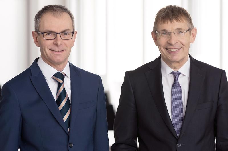 Prof. Klaus Cichutek und Prof. Stefan Vieths (Quelle: . Jansen / Paul-Ehrlich-Institut)